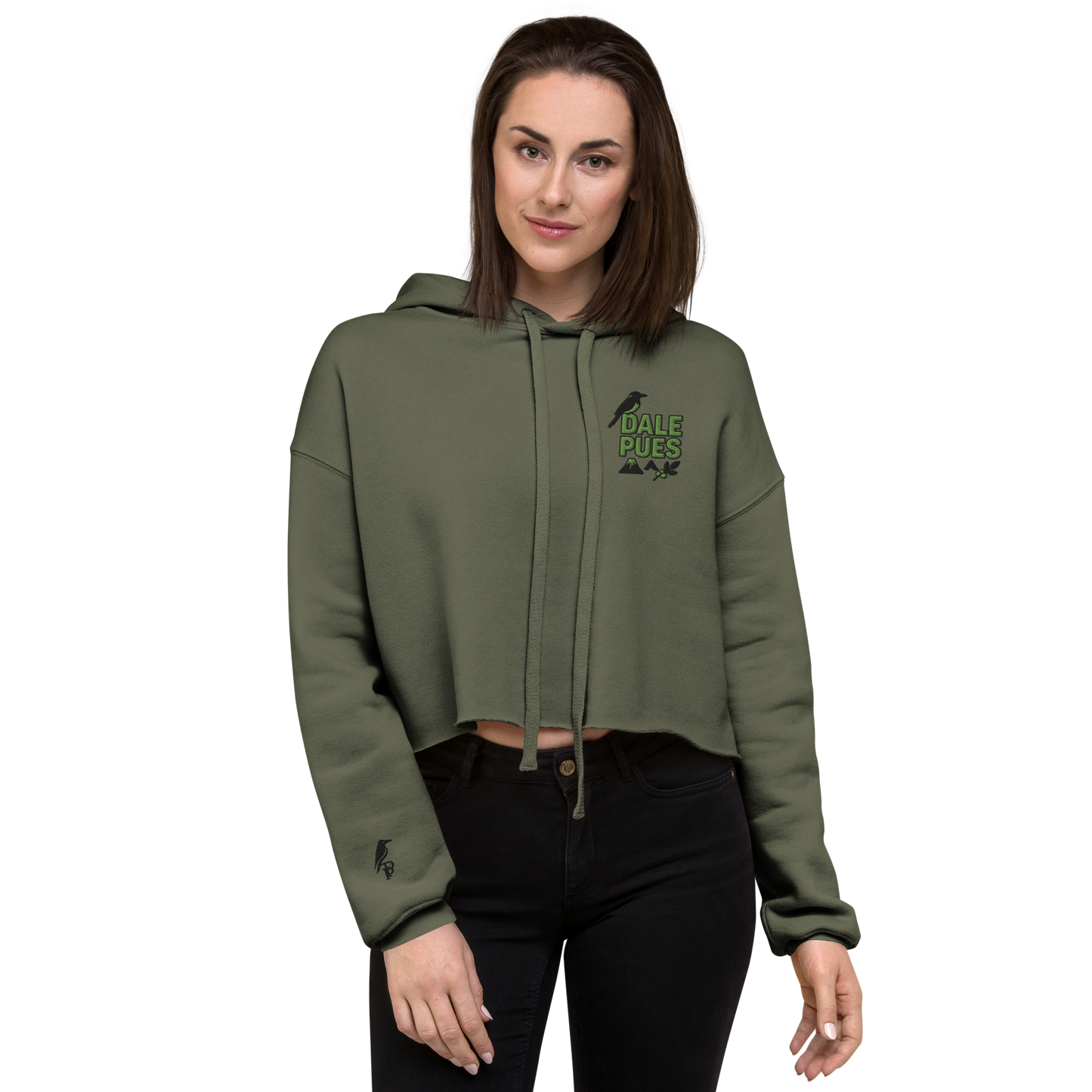 Dale Pues Cropped Hoodie