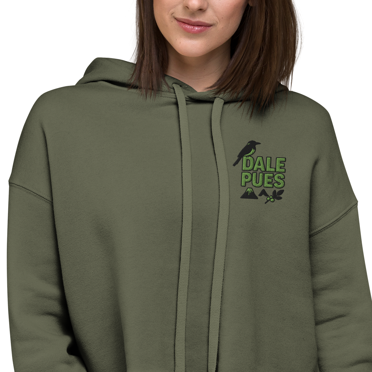 Dale Pues Cropped Hoodie